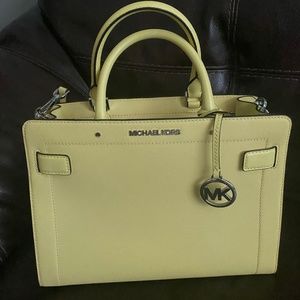 Yellow Michael Kors Handbag